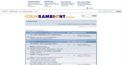 Desktop Screenshot of forum.ambientonline.net