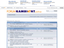 Tablet Screenshot of forum.ambientonline.net